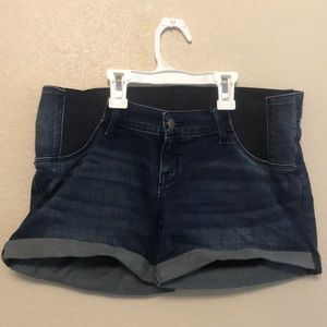 Isabel Maternity midi shorts